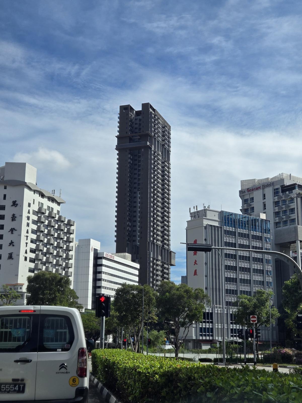 The Landmark from street level